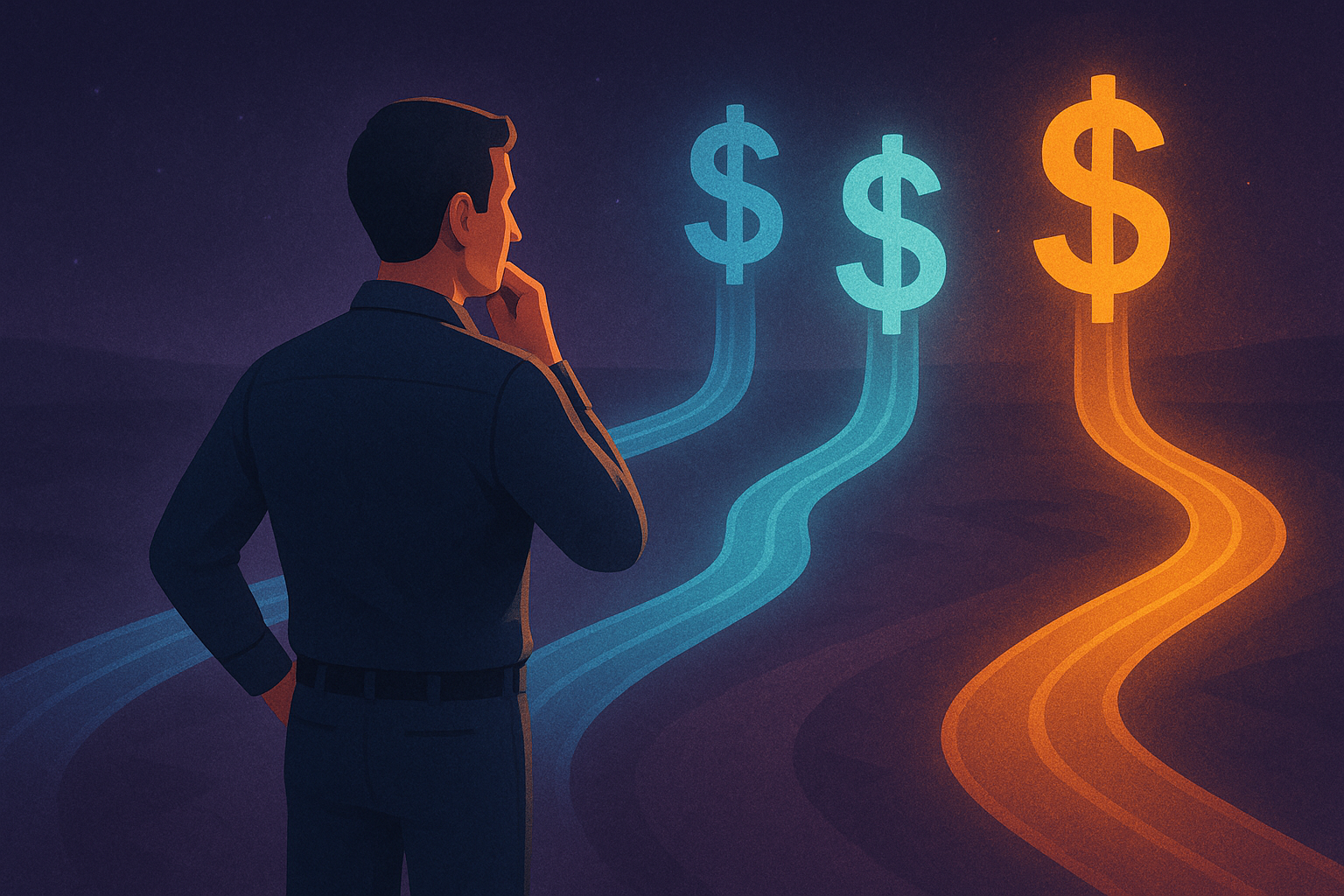 Product manager contemplating decisions